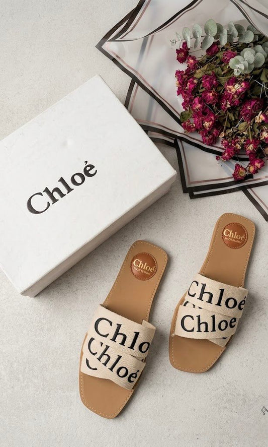 Luxe Cross-Strap Slides