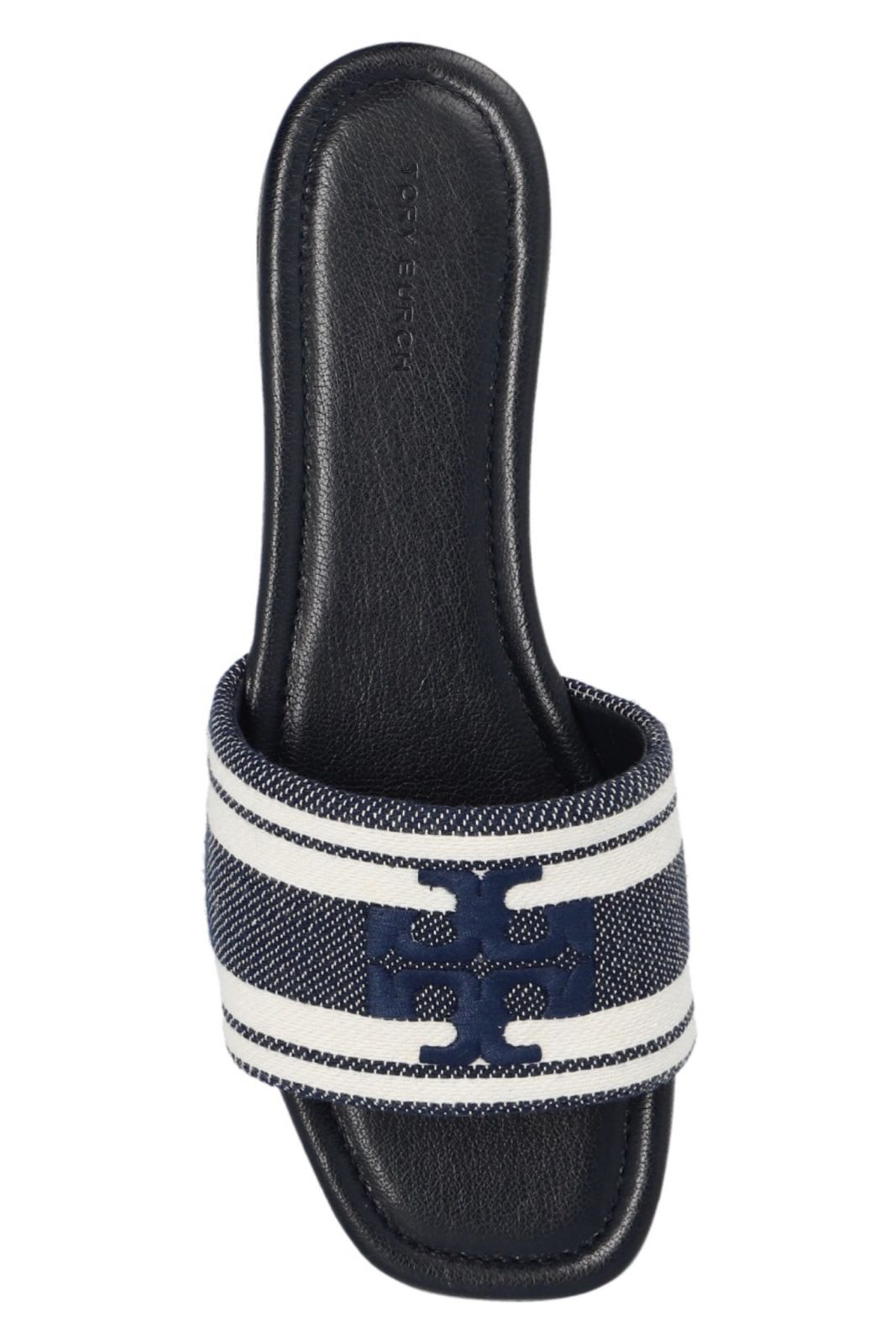 T.B Embroidery Flat Slipper