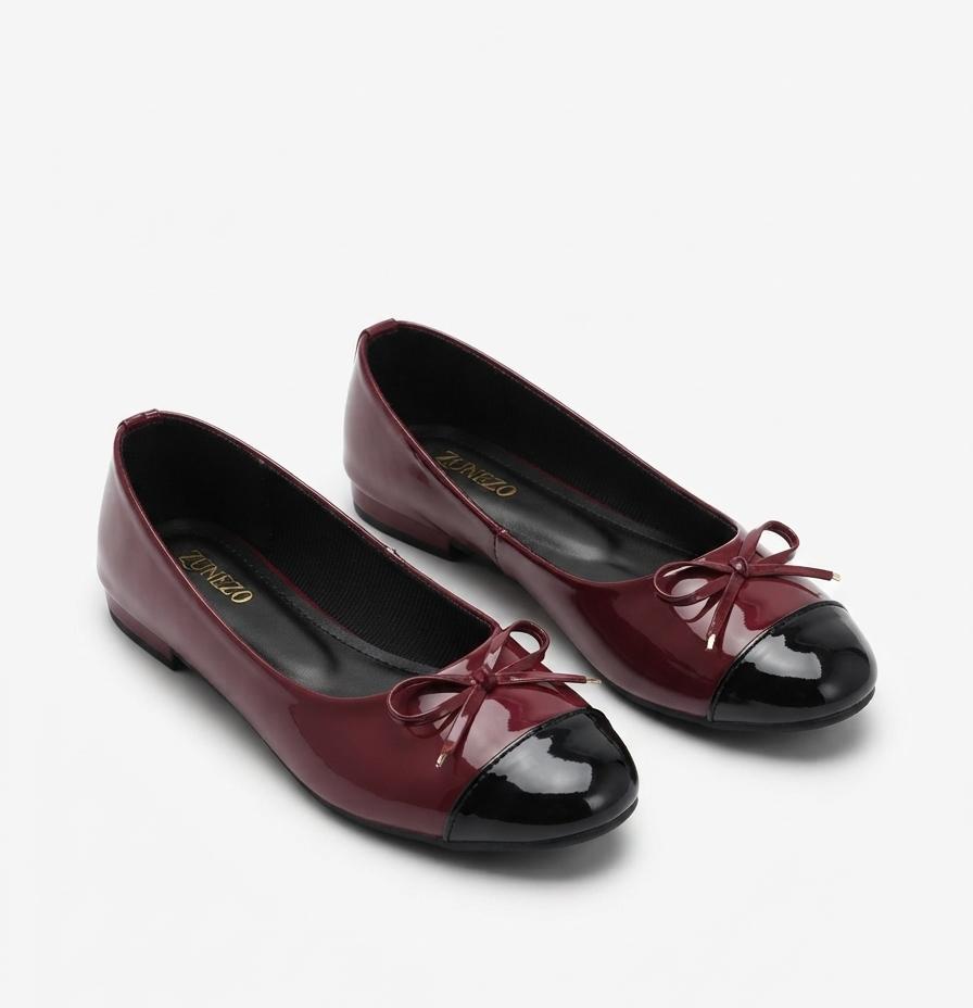 GlossGlint Bow Pumps -114