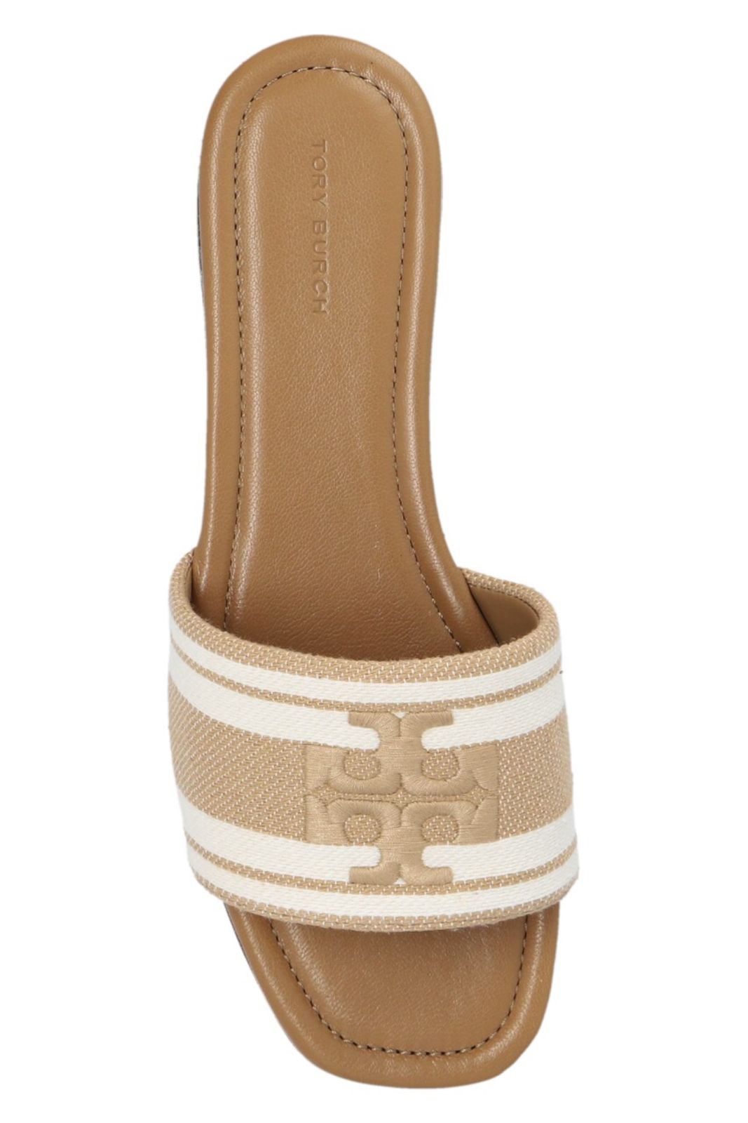 T.B Embroidery Flat Slipper