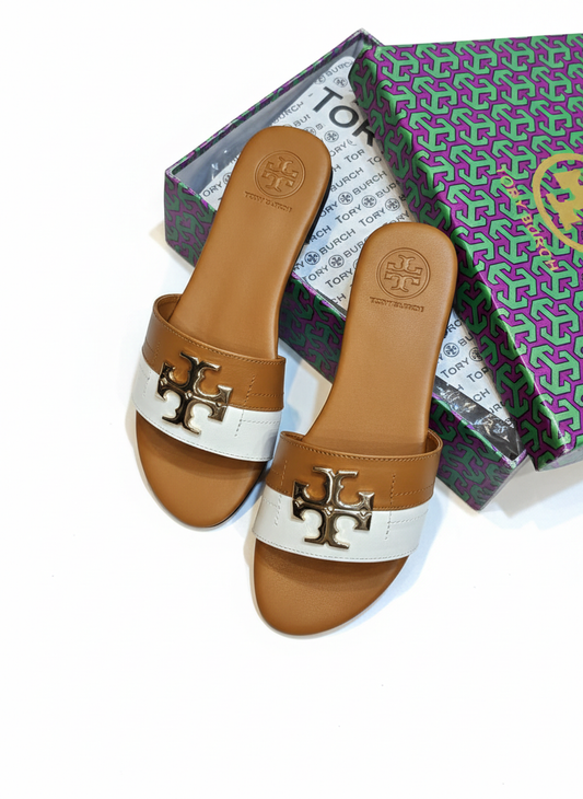 Luxe Monogram Comfort Slides