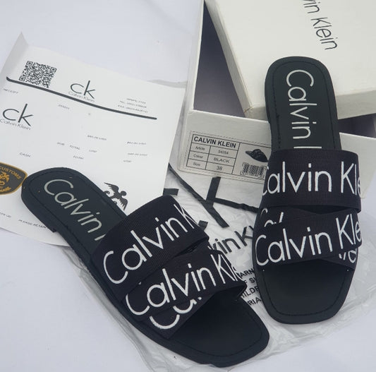 Aura Cross-Strap Fashion Sliders