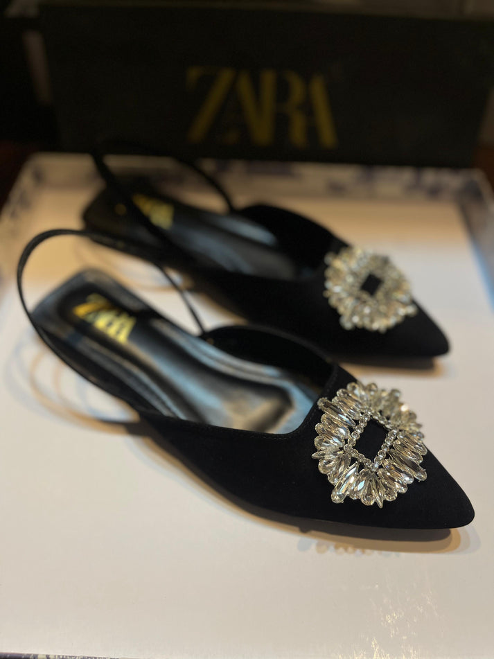 Rhinestone Slingback Pump 💖