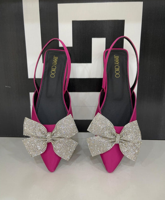 ✨ Elegant Bow Flats Pumps