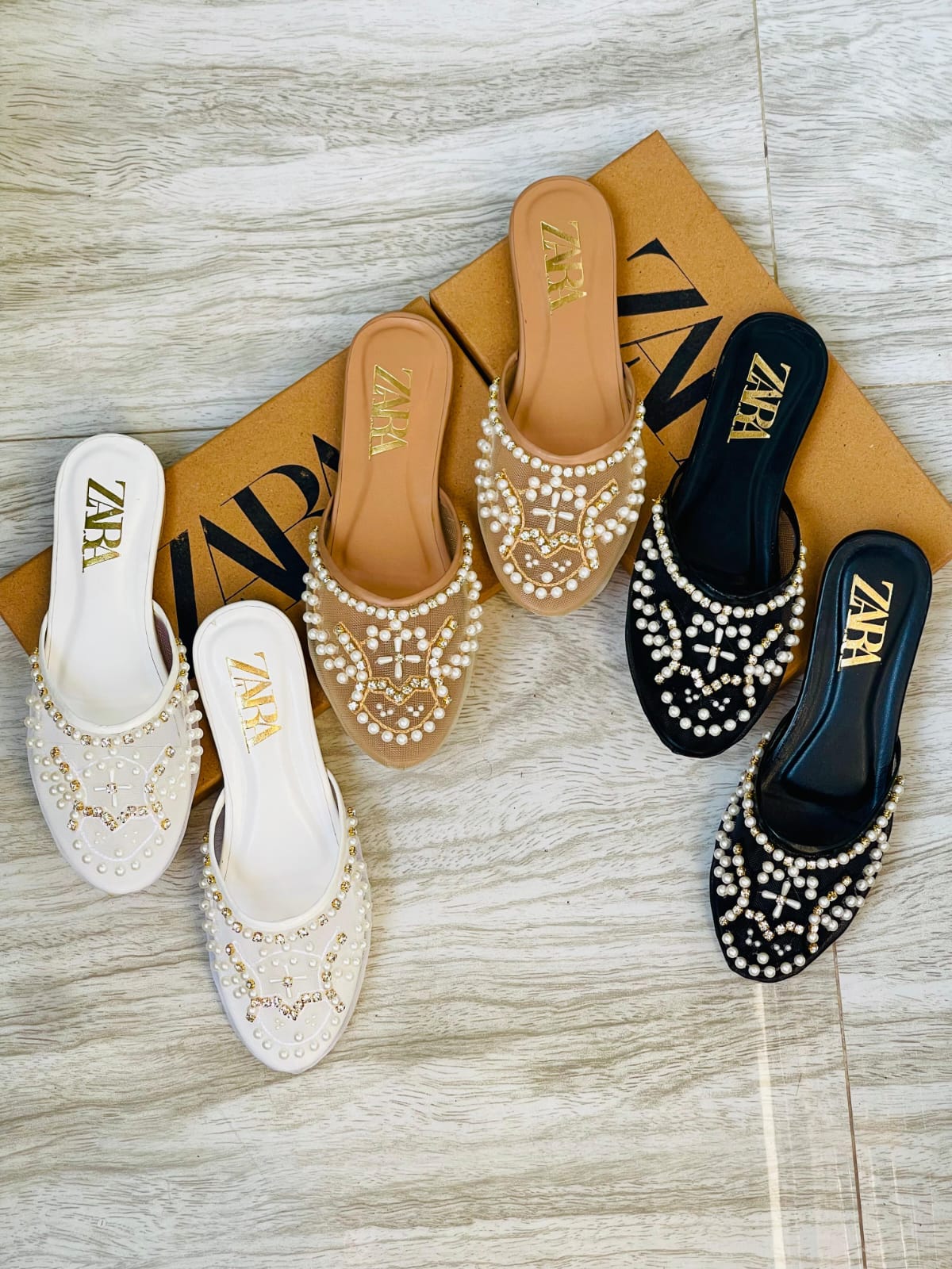 Elegant Sheer Mesh Flat Pump's ✨