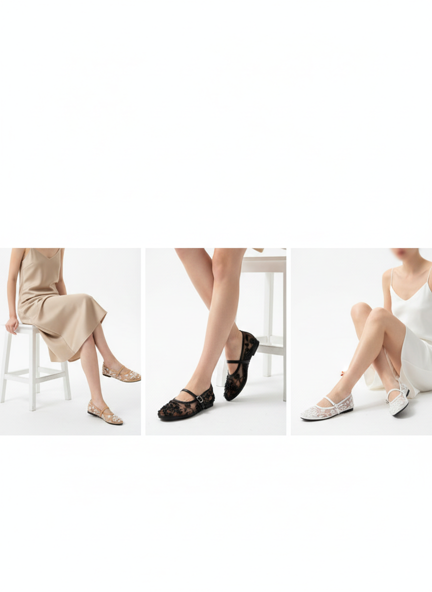 Moti Pumps ⭐ Hand embroidered