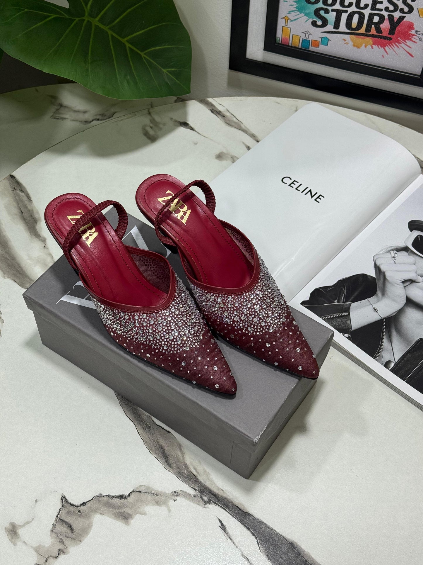 ZUNEZO Crystal Elegance Luxe Heel