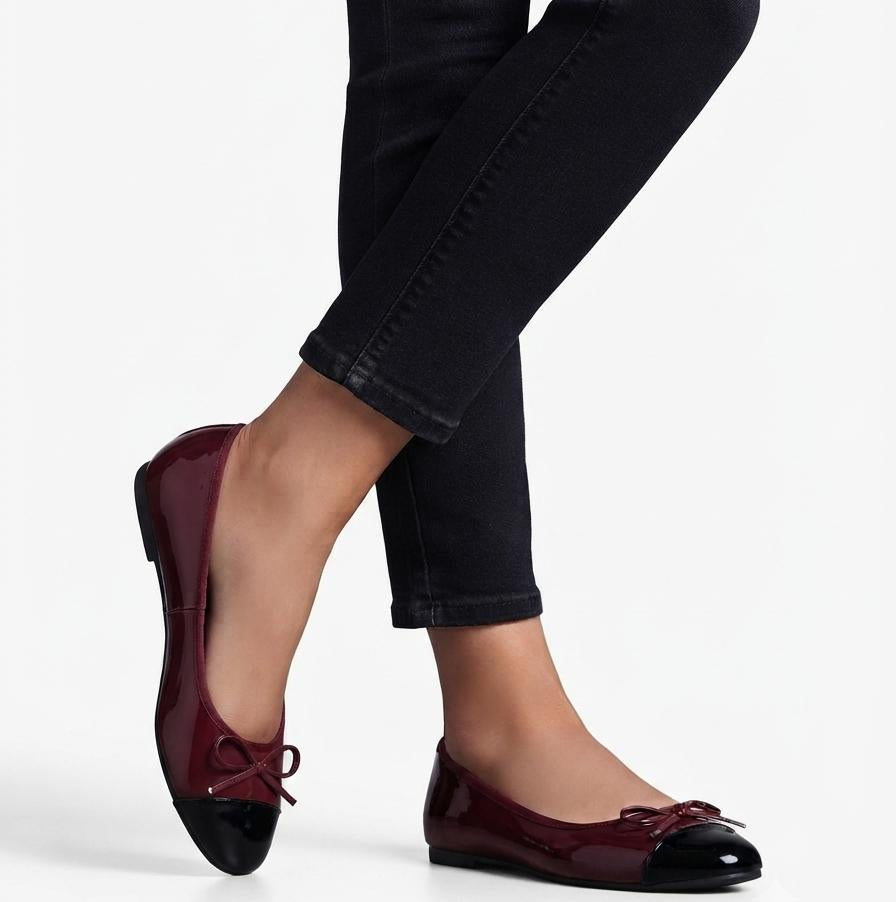 GlossGlint Bow Pumps -114