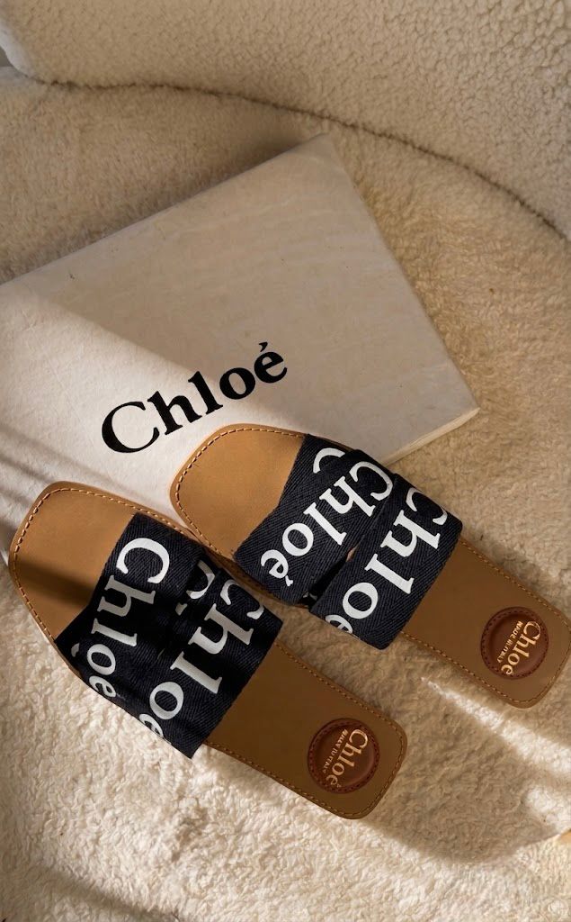 Luxe Cross-Strap Slides