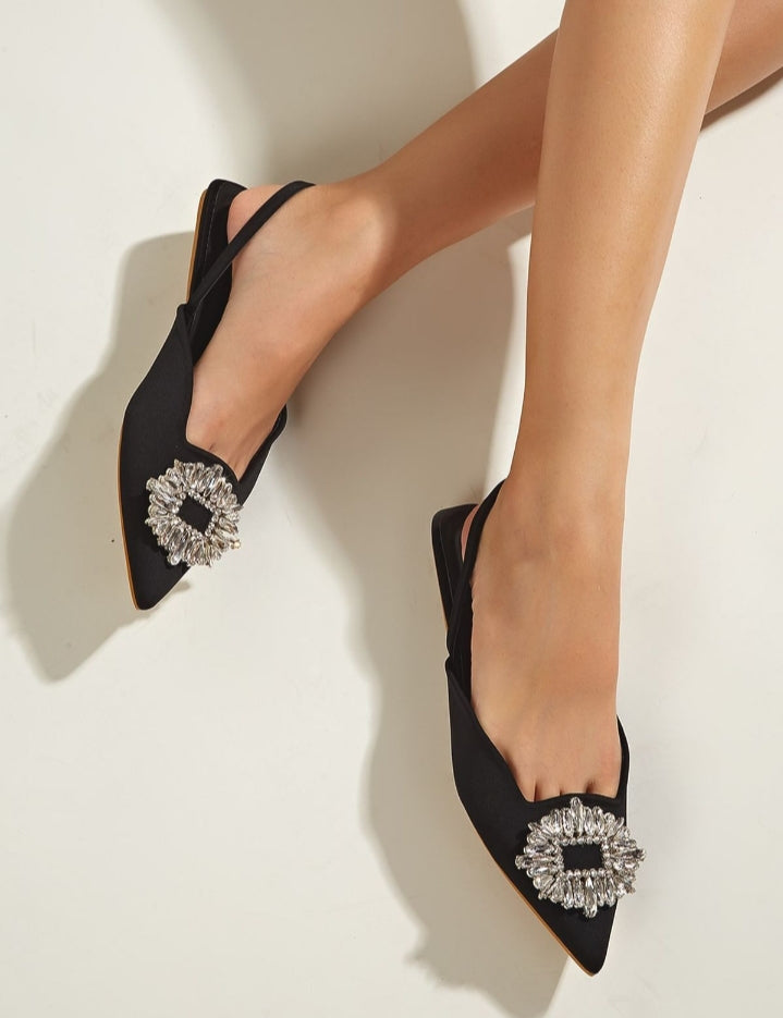 Rhinestone Slingback Pump 💖
