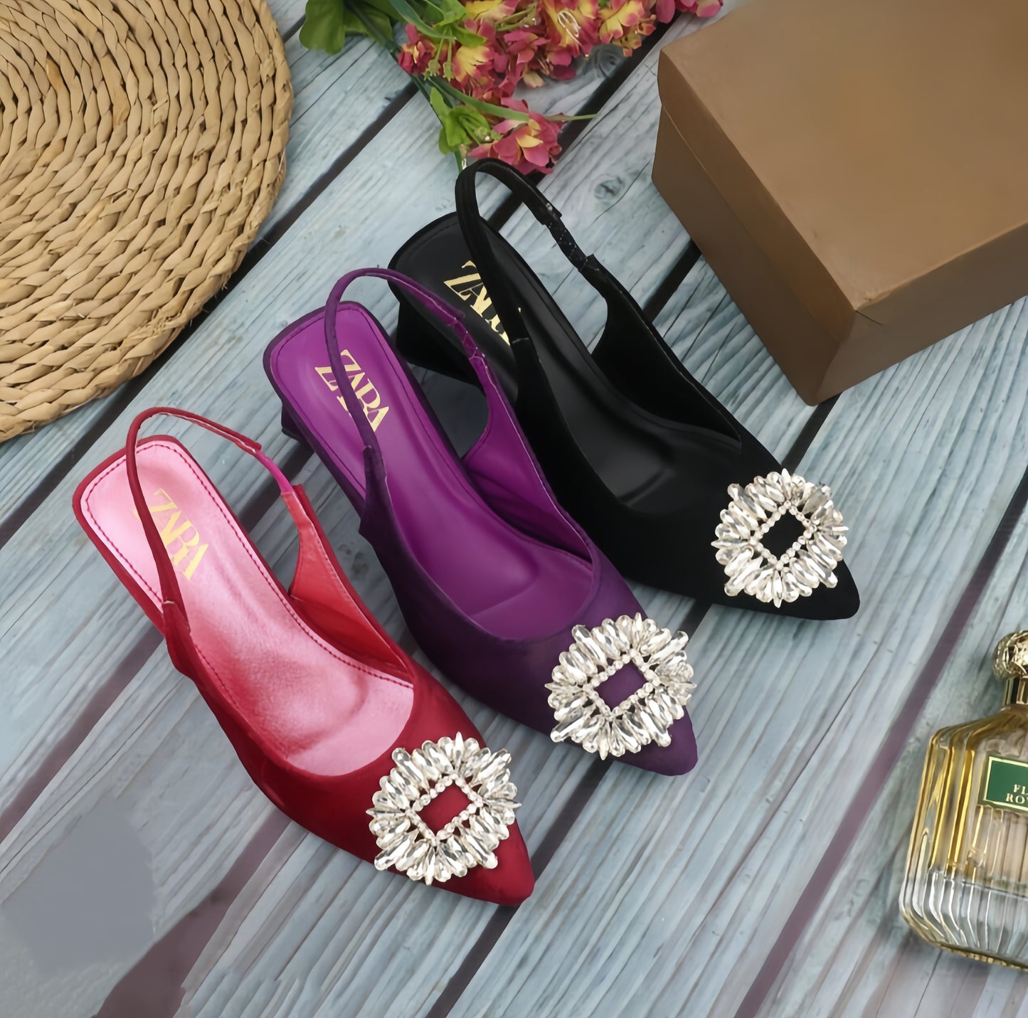 Stylish Triangle Block Heel 💓